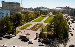Площадь Горького одна из трех центральных площадей Нижнего Новгорода!